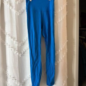 Lulu Lemon Vibrant Blue Leggings